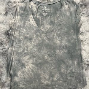 Green camo tee